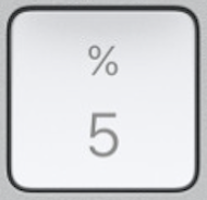 Mac Number 5 key