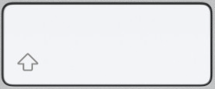 Mac Shift key